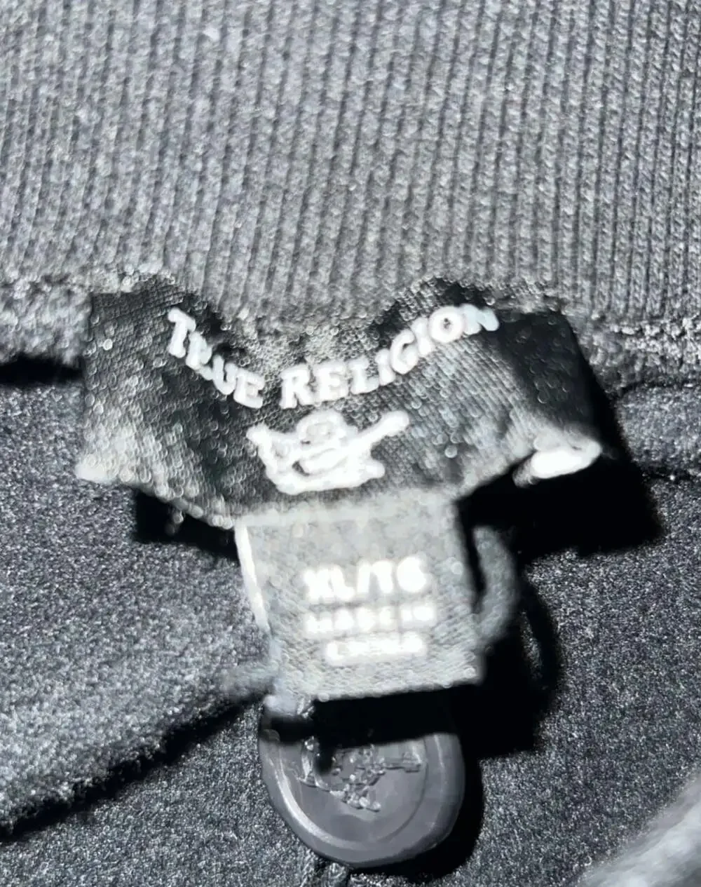 True Religion Black Sweatpants XL
